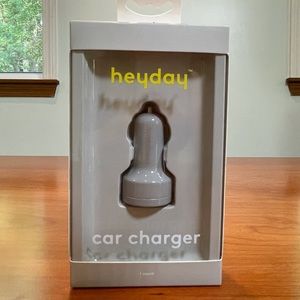 Heyday Gray Car Charger, New in the box